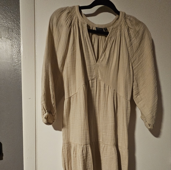 GAP Off-White Midi Dress - Picture 1 of 14